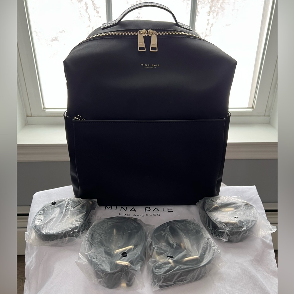 Mina Baie Stevie Midi Nylon Blk/Gld